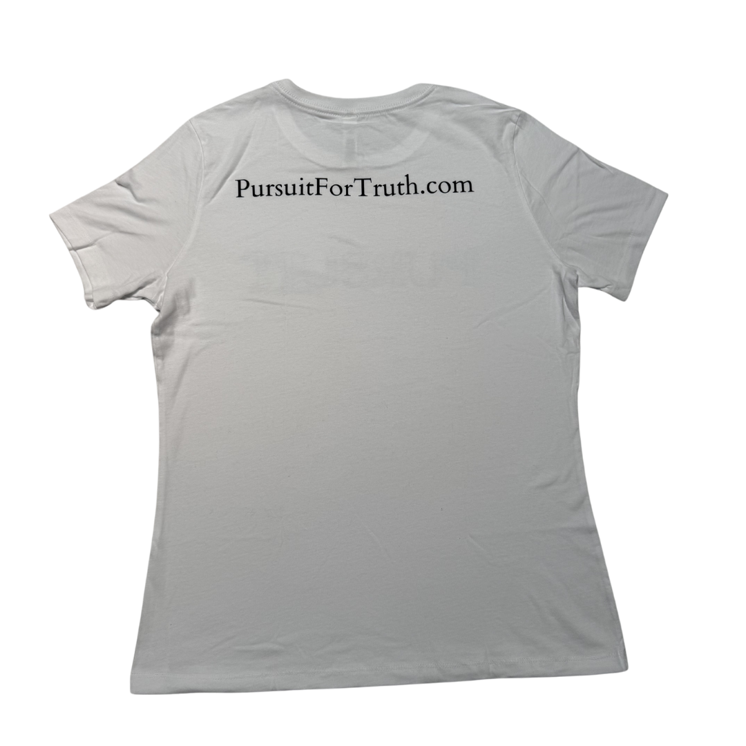 Women's White Pursuit Tee